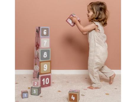 Little dutch kocky komín 10 ks kvety a motýle, 