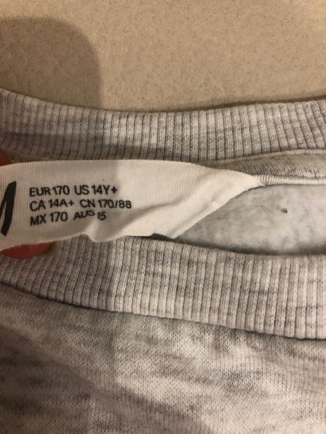 Mikina, h&m,164