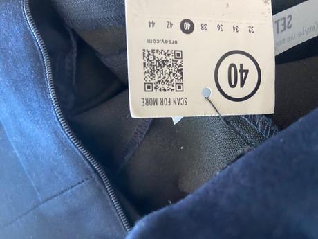 Orsay tmavomodre saty, orsay,m