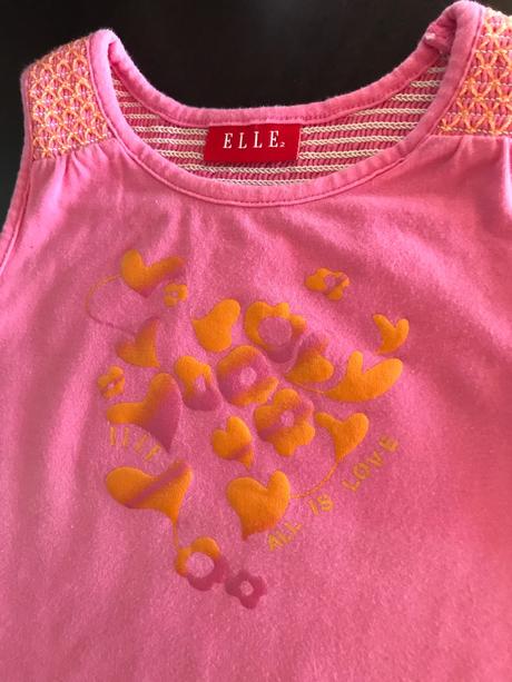 Elle tričko ružové 2 roky, elle,92