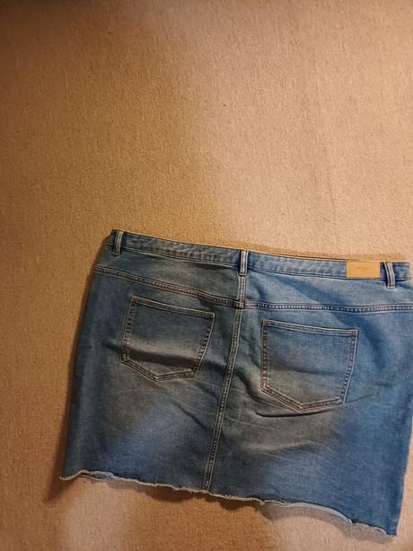 Damska riflova sukna xxxl, vero moda,xxxl