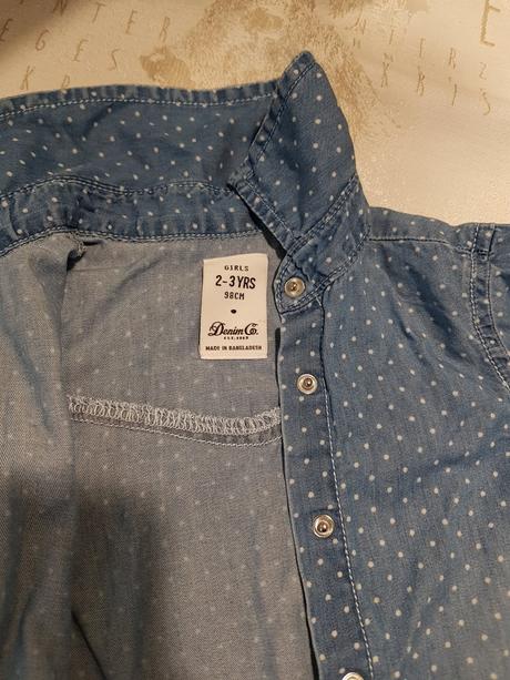 Denim kosielka, denim co,98