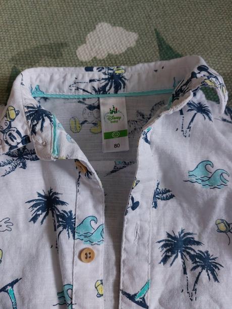 Mickey súprava kratase a košeľa, disney,80