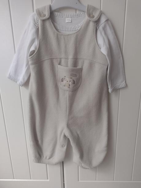 Zimná súprava tričko + teplé nohavice na traky, f&f,68