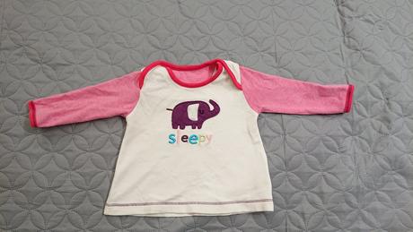 Makucke tricko so slonikom, mothercare,80