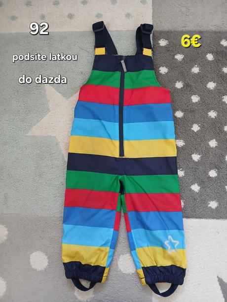 Nohavice do dazda 92, topolino,92