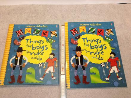 Usborne things for boys to make and do au22, 