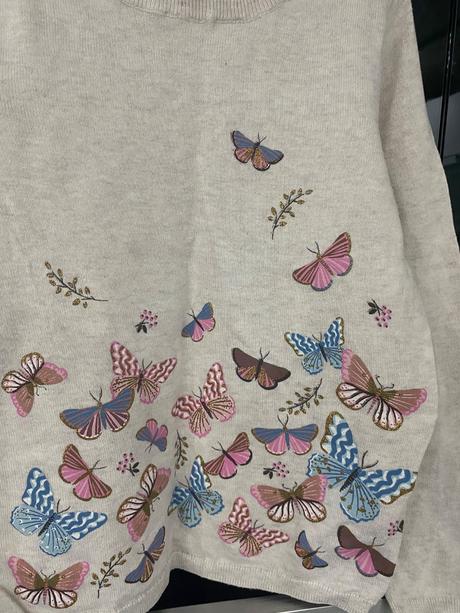 Dievčenský sveter velk.122/128, h&m,122