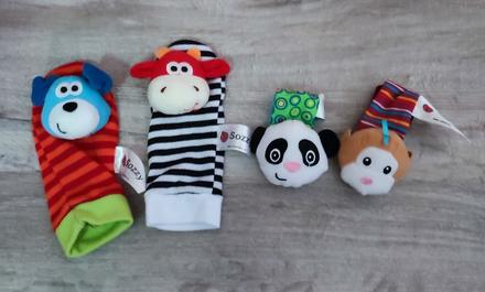 Veselé ponožky a náramky pre deti, 