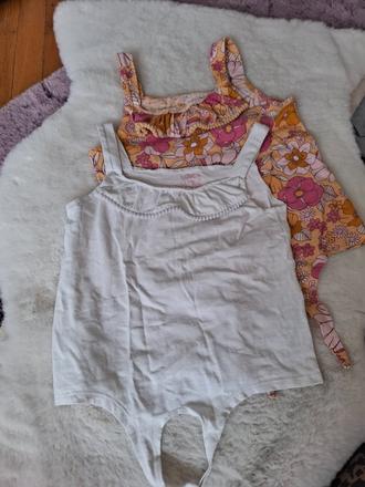 Tricka biele a kvetinkove vek.128, f&f,128