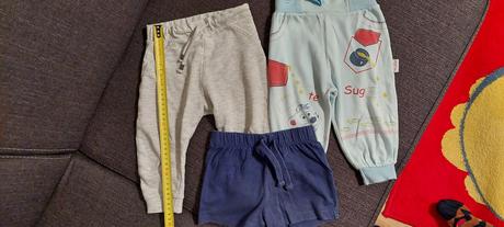 Tepláky, šortky v.74/80, f&f,74