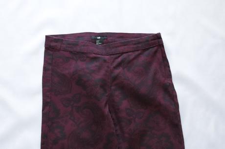 Nohavice - bezchybný stav, h&m,s