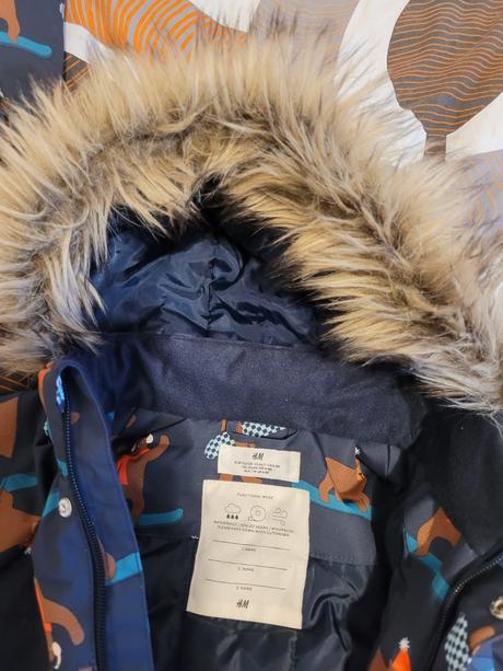 Zimná kombineza do snehu dvojicky, h&m,122