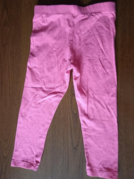 Ružové 3/4 legíny, pepco,116