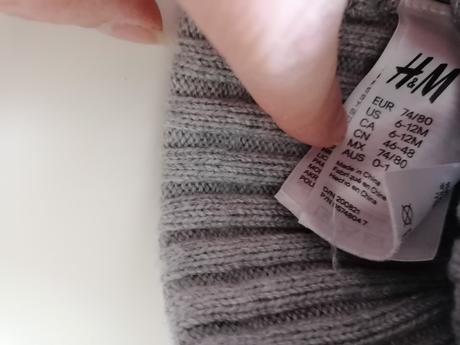 Ciapky s brmbolcom, h&m,74