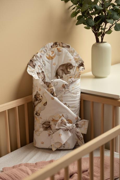 Sensillo zavinovačka s volánikom sen 75x75cm,