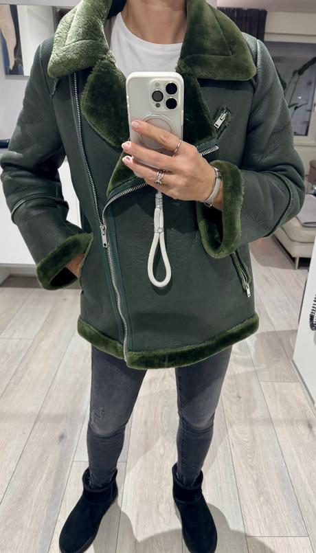 About you bunda z umelej kozusiny, 36