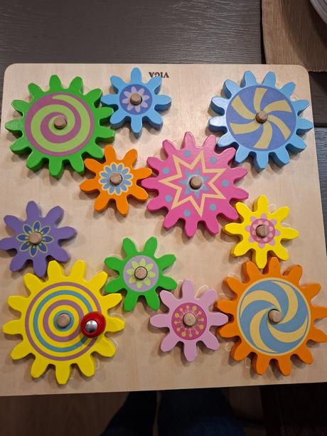 Drevené ozubené otáčacie kolieska, 