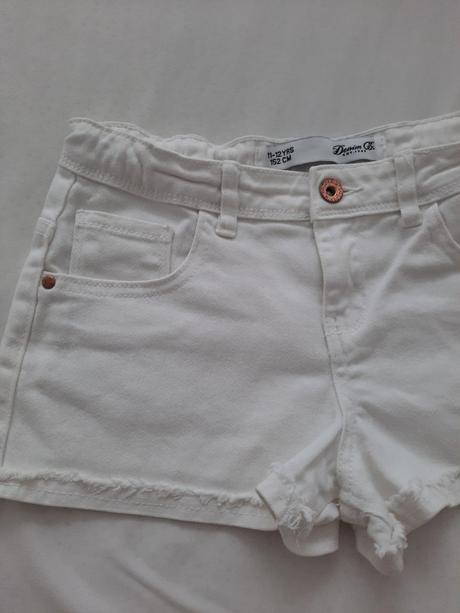 Riflovè šortky denim, denim,152