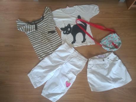 Oblečenie na leto super stav veľ. 128, 122–134