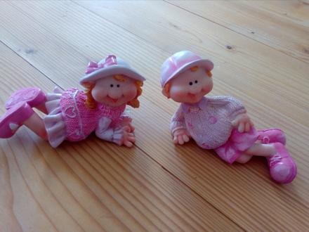 Figurky chlapček+dievčatko, 