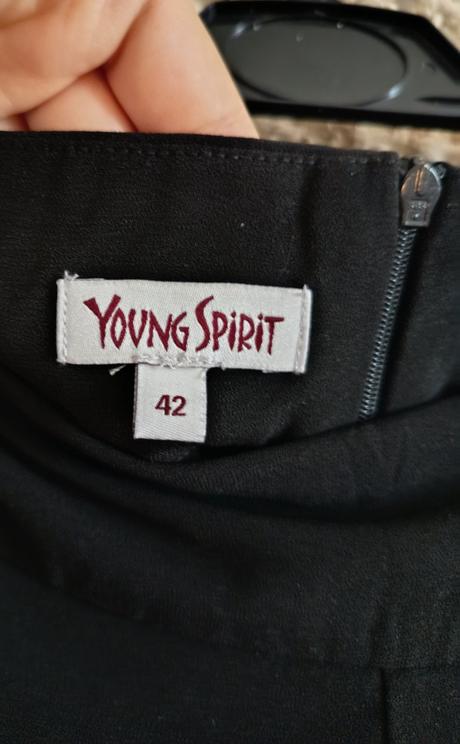 Čierne široké nohavice, xl