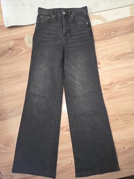 Dámske wide leg džínsy veľ.34, c&a,xs
