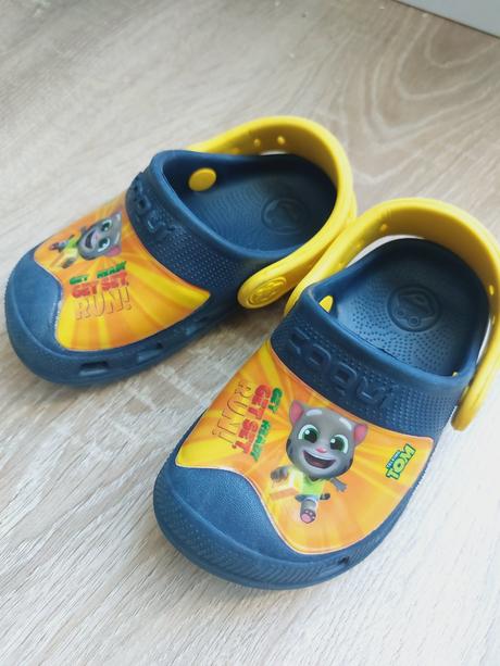 Predám šľapky crocsy pre bábätko 21/22, coqui,22