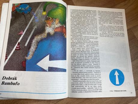 Peter stoličný rozprávky o dopravných značkách,