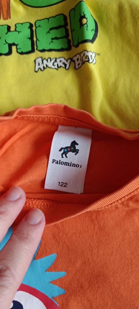 Tričká 13 ks, krátky rukáv, veľ. 122, 122