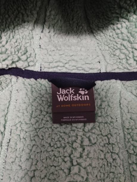 Softshellová bundička teplá, jack wolfskin,116
