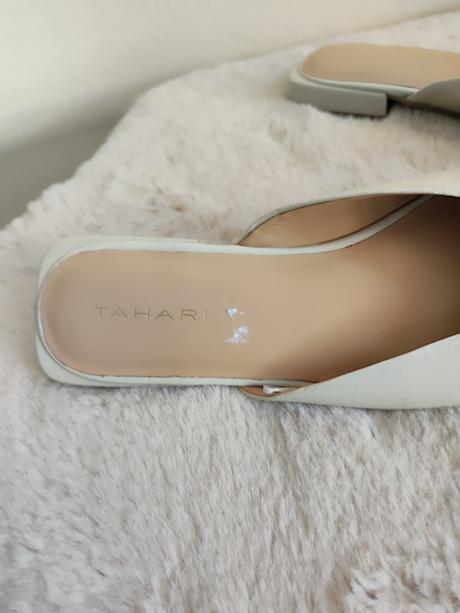 Dámske kožené šľapky tahari, 38