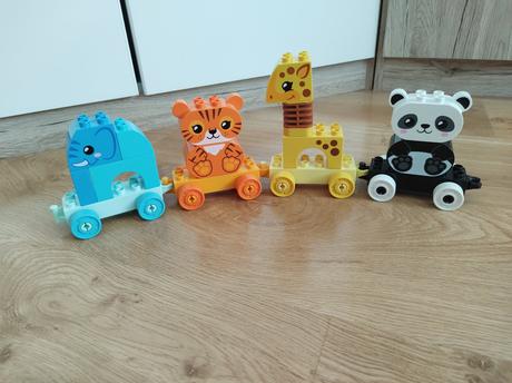Lego duplo vláčik so zvieratkami, 