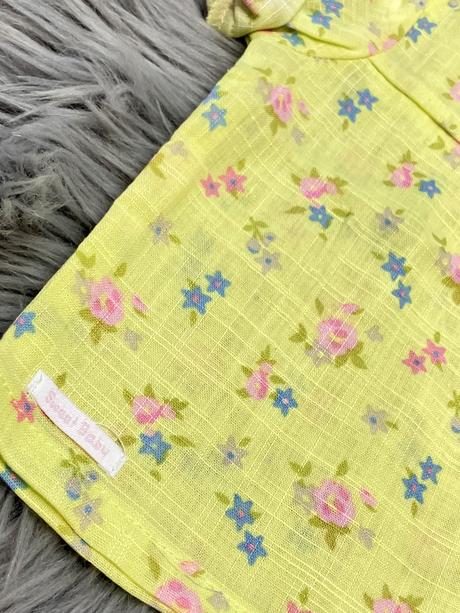 Dievčenská kvetovaná košeľa overkids (1-3 mes.), 56 / 62