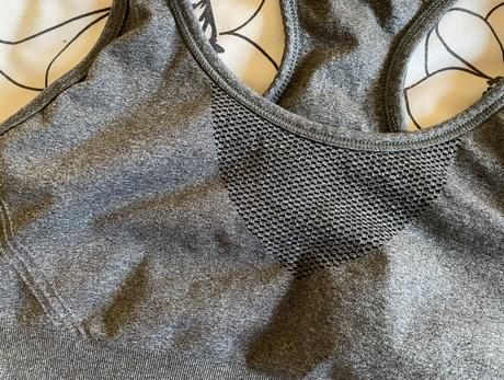 Bezšvová športová podprsenka h&m v. s, h&m,s