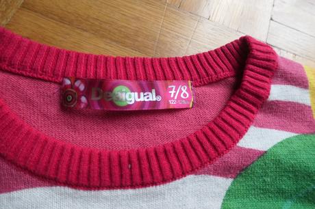 Desigual orig. dievcenske krasne saty 7/8, desigual,122