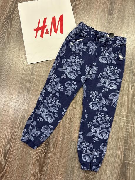 H&m dievcenske nohavice č.140, h&m,140