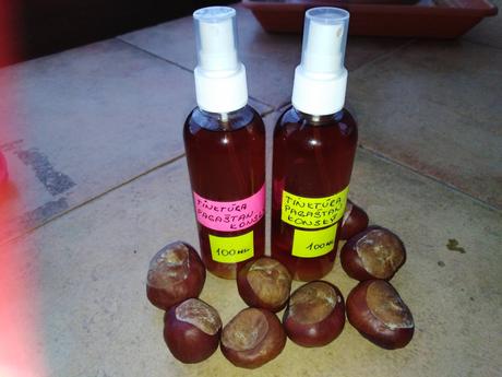 Tinktúra s pagaštanu konského,na cievy,klby,chrbti, 