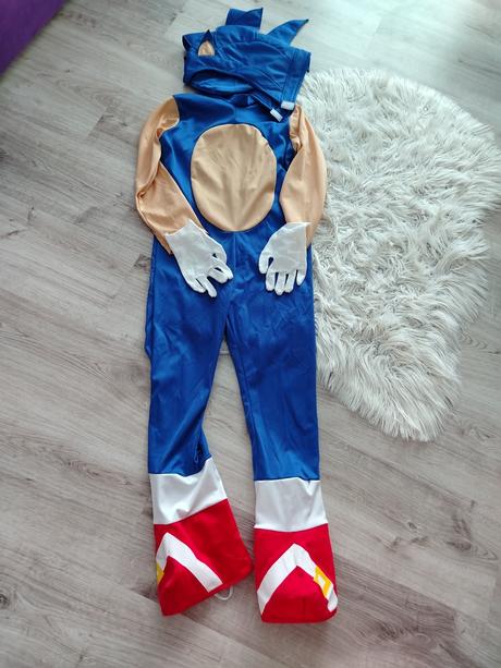 Kostým ježko sonic, 