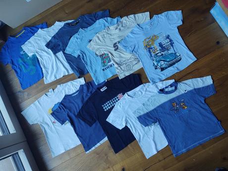 Chlapčenské trička veľ.116,11 ks, 116