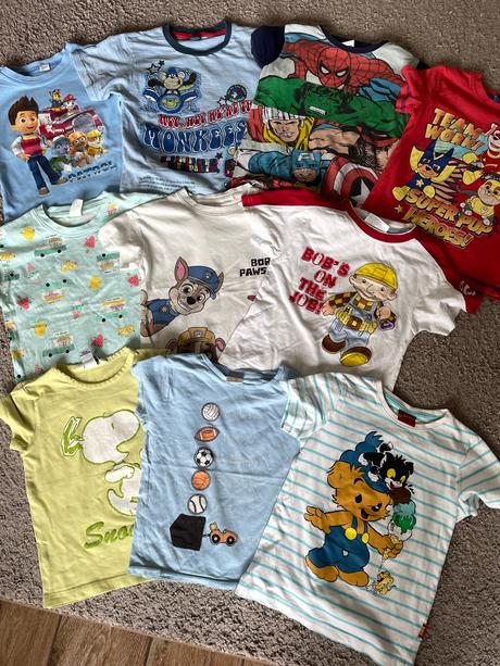 Trička 10ks, george,104