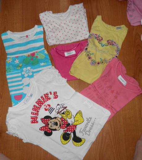 Mix tričiek pre dievčatko, george,80