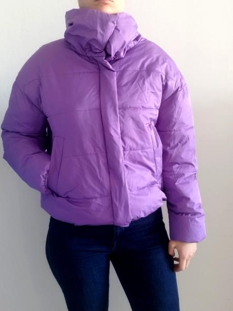 Dámska bunda puffer zn. cropp., l
