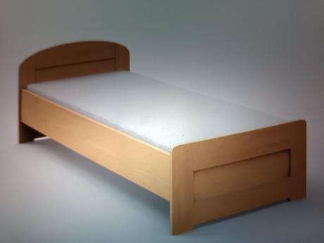 Postele z bukoveho masivu 90x200, šírka (cm): 90,dĺžka (cm): 200