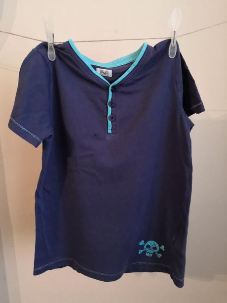 Tričko s v, f&f,128