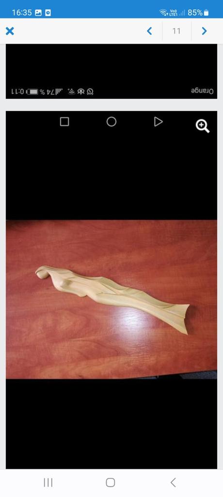 Drevorezby  z jedného  kusu dreva závesné  na sten, 