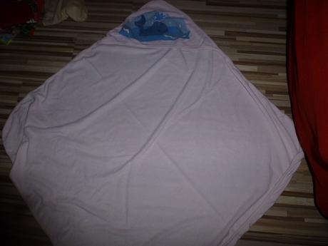 Ružová osuška 80x80 cm, 