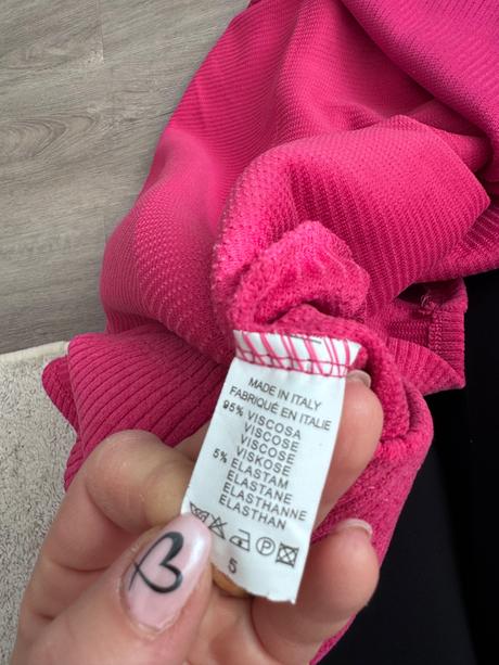 Cyklámenová midi sukňa, 