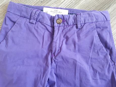 Fialové nohavice, h&m,34