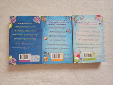 Ann brashares - summers of the sisterhood, 